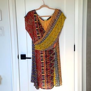 Desigual Pattern Dress Sz EU 38